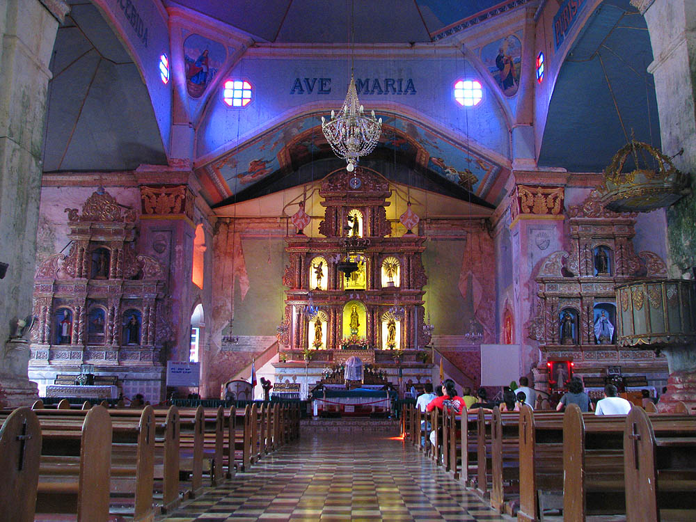 Baclayon Church Altar by Storm Crypt Baclayon Church photo